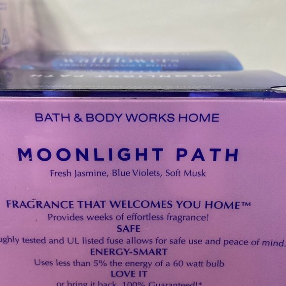 DAMAGED Bath & Body Works Wallflowers Moonlight Path 8-2 Packs DISCONTINUED - Picture 8 of 16